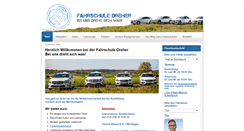 Desktop Screenshot of fahrschule-dreher.de